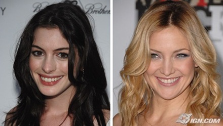 Guerra de novias, anne hathaway y kate hudson