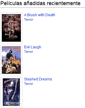 Youtube películas terror